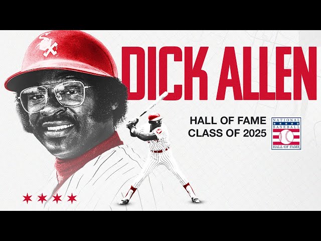 2025殿堂入りDick Allen ボブルヘッド Dick Allen Inducted into the National Baseball Hall of Fame (2025