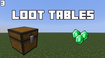 How to make custom loot tables in minecraft.