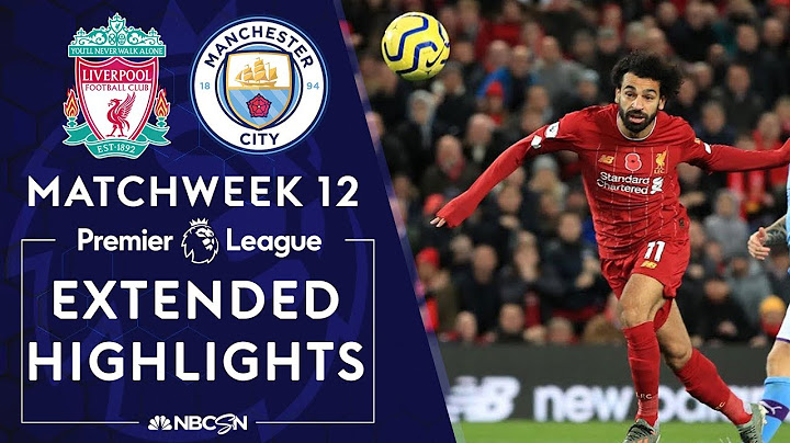 Liverpool v. Manchester City | PREMIER LEAGUE HIGHLIGHTS | 11/10/19 | NBC Sports