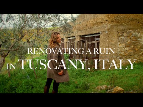 Video: En gammel lade renovering i den italienske landskab