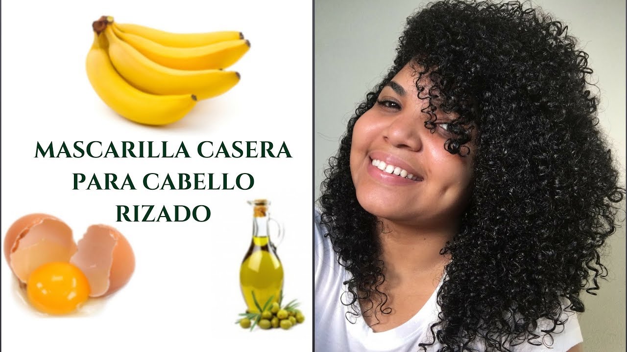 MASCARILLA CASERA Hidratante para Cabello Rizado