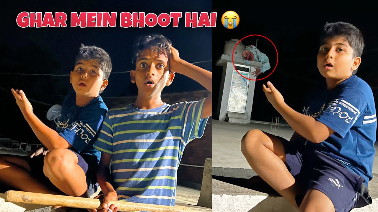 Zeeshan Aur Farro Ne Ghar Mein Bhoot Dekh Lia 😭 Real Ghost Aa Gaya 😳