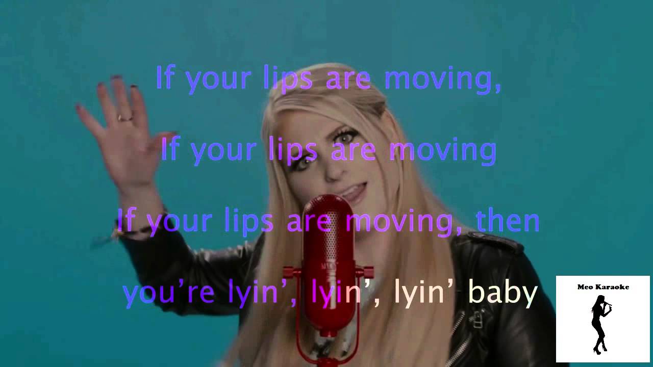 Lips Are Movin Karaoke YouTube
