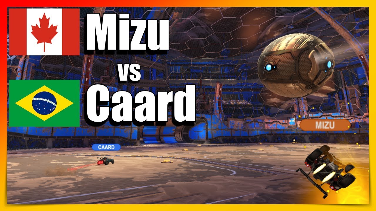 Mizu vs Caard | Canada vs Brazil | Ranked Rocket League 1v1