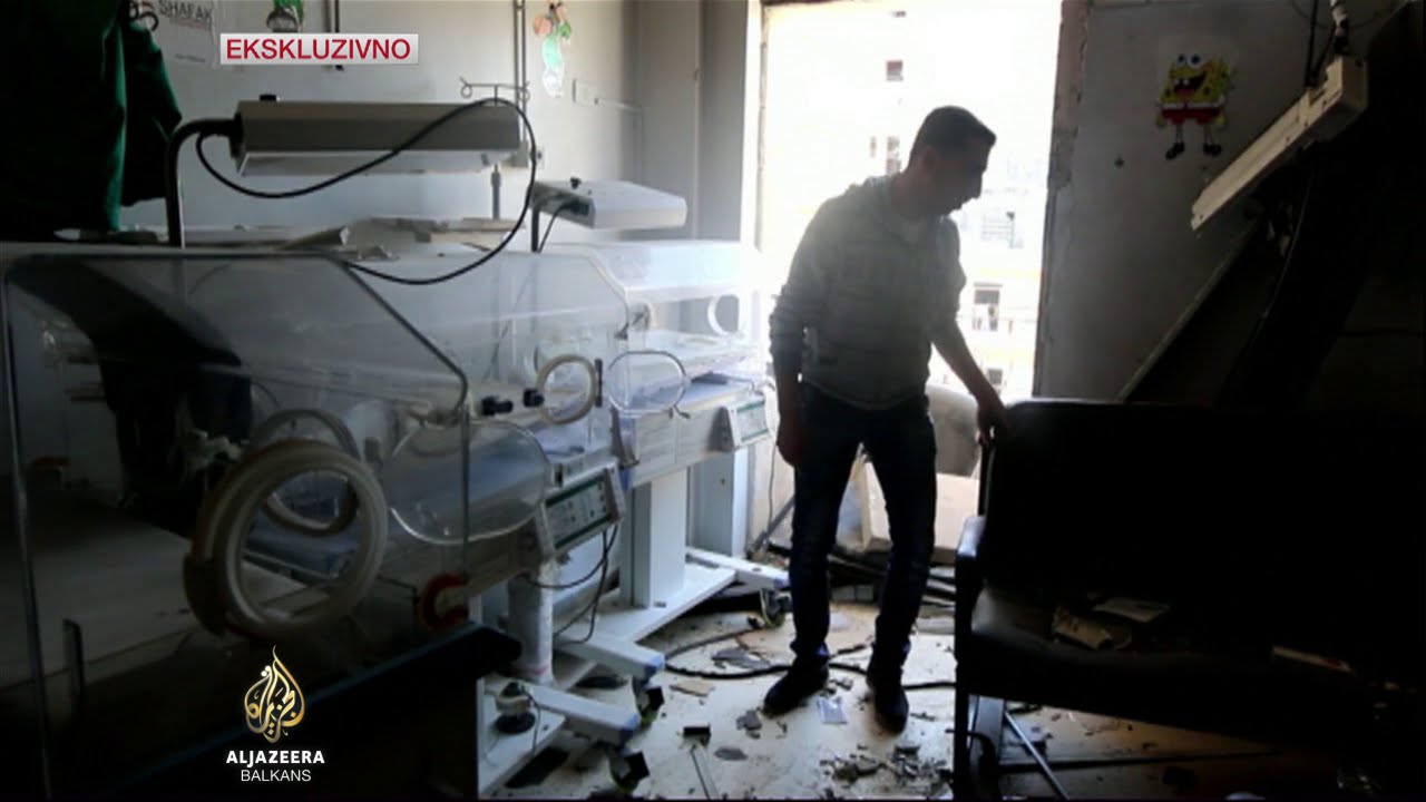 مقتل أطفال في هجوم على مستشفى حلب