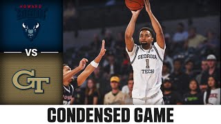 Howard vs. Georgia Tech Condensed Game | 2023-24 ACC Men’s Basketball