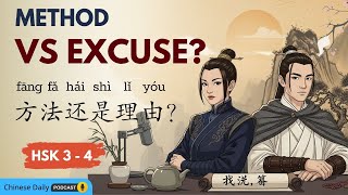 HSK 3-4 | Finding Methods vs. Finding Excuses? A Discussion on "Finding Methods or Finding Excuse...