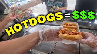 Hotdog Cart POV : This Business Prints Money!