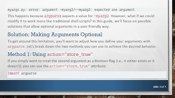 Mastering Shell Script Style Argument Passing with argparse in Python