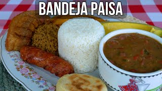 Así se prepara la bandeja paisa /recetas para toda ocasión