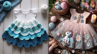 Crochet Summer Dress For Baby Girl (Sharing Ideas) // #Crochetando #Crochet
