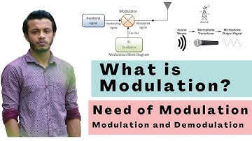 What is Modulation?| Basic Modulation and Demodulation Technique| Need of Modulation | Bangla