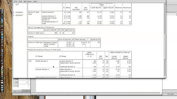 2 1 ANOVA oneway part2 posthoc LONGER Explanation PSPP