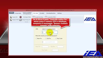 Calcolo codice Pin da Vin HYUNDAI & KIA (via software Pc Zed-FULL)