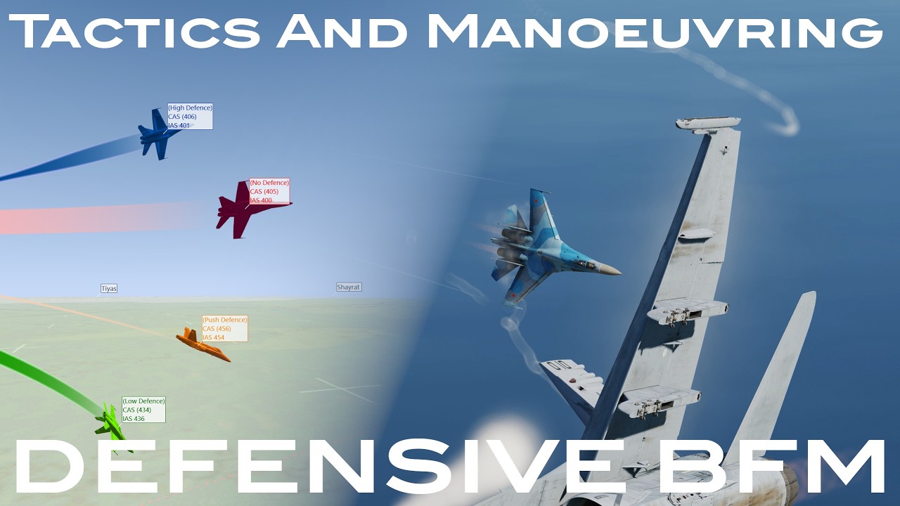 Defensive BFM - How to SURVIVE in a Dogfight! | Tactics and Manoeuvring