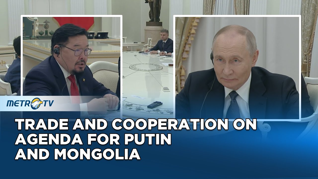 Putin and Mongolian PM Discuss Strengthening Bilateral Relations in Moscow