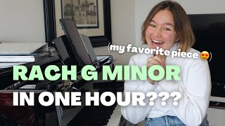 😰 MASTERING RACH G MINOR PRELUDE IN AN HOUR | PRACTICE VLOGS WITH MARIYA
