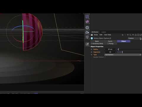 Saving and Applying Object Presets in Cinema 4D