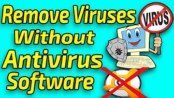How to Remove VIRUS from Laptop /PC without Antivirus | Remove virus from windows 7/8/10