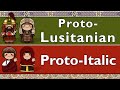 Protolusitanian  protoitalic