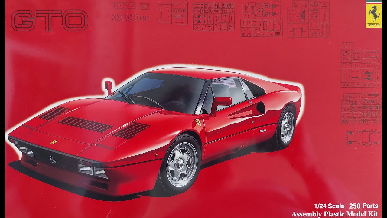 Ferrari 288 GTO Fujimi 1/24 Part-1 - YouTube