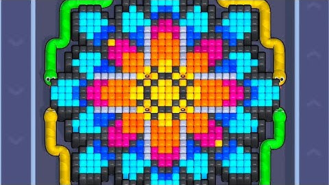 Pixel flow level 139 very hard level Walkthrough Solution 