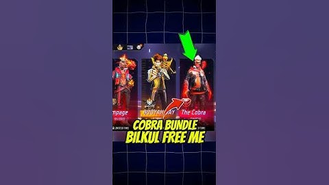 how to get cobra bundle 😲 cobra bundle free mein kaise le 🤑🤩 #freefiremax