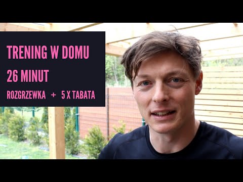 Home workout without equipment (accessories) 26 min Warm-up + 5 x Tabata