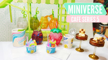 *NEW* MiniVerse CAFE SERIES 5 - Unbox & Make With Me