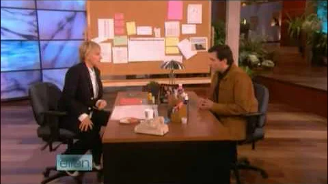 Ellen plays Improv-Game with Steve Carell 11/13/08