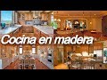 Cocina en 🍝 madera modelos - Ideas para cocinas modernas