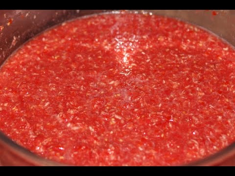 Как сделать хреновину из помидоров