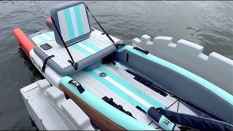 BOTE Inflatable Singles Kayak | Includes Travel Bag | DURABLE! | Very Comfortable Fishing, ECO Tours