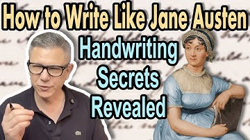 A Step-by-Step Guide to Jane Austen’s Cursive Writing!