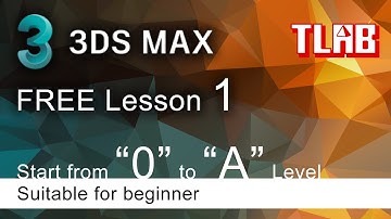 3ds max tutorial in 2020 (1/14) - Basic Interface & Setting.