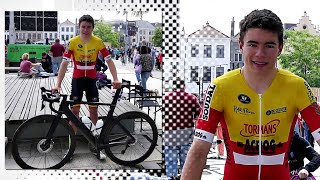 Wegwielrennen U17 Oudenaarde 19/05/2024  Jinze Joris wint de Ronde van Vlaanderen 2024