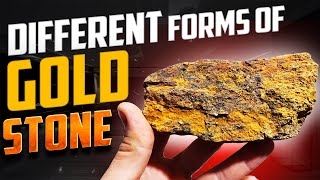 different forms of Gold mineral stone | Stone Gold Recovery | Gold Ore Gold Recovery