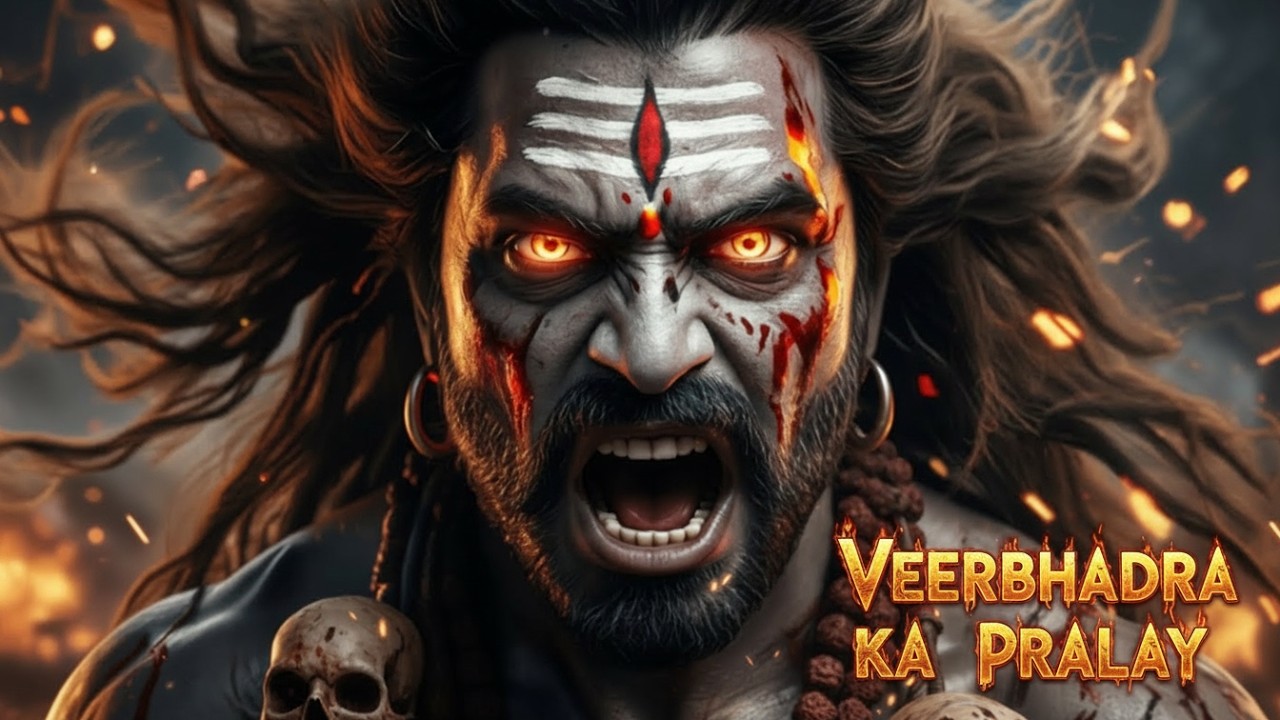 🔥 Veerbhadra Ka Pralay | Shiv Ke Krodh Se Janma Vinash 🔱 