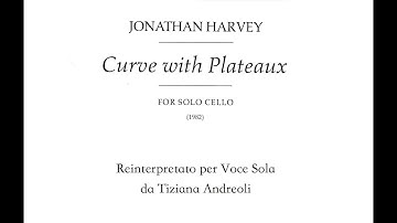 CURVE WITH PLATEAUX di Jonathan Harvey - Reinterpretato per Voce Sola da Tiziana Andreoli