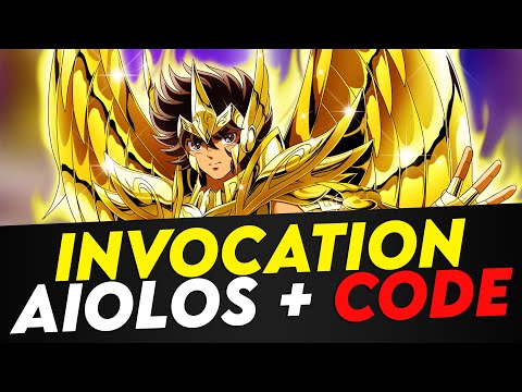 INVOCATIONS AIOLOS + 3 NOUVEAUX CODES - SAINT SEIYA LEGEND OF JUSTICE