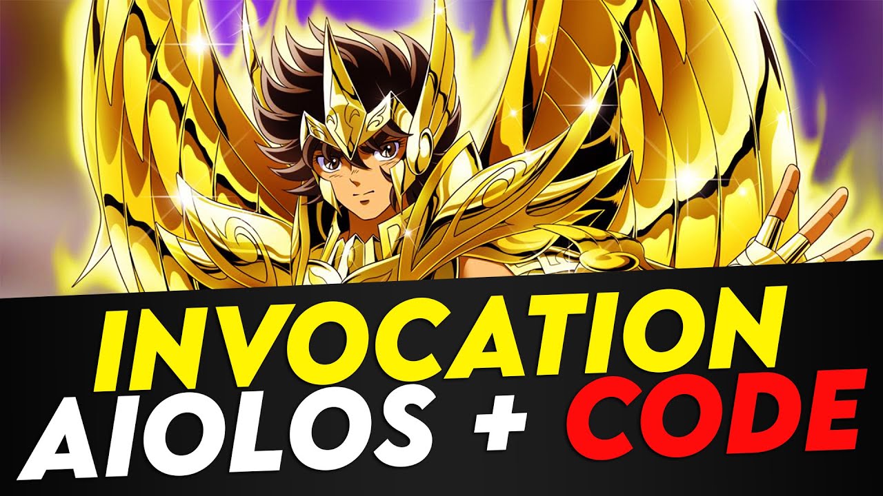 INVOCATIONS AIOLOS + 3 NOUVEAUX CODES SAINT SEIYA LEGEND OF