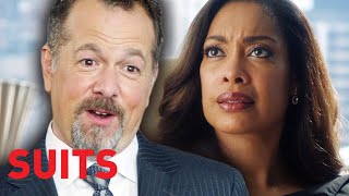 Hardman amenaza a Jessica con robarle TODOS los clientes | Suits: La Ley de los Audaces