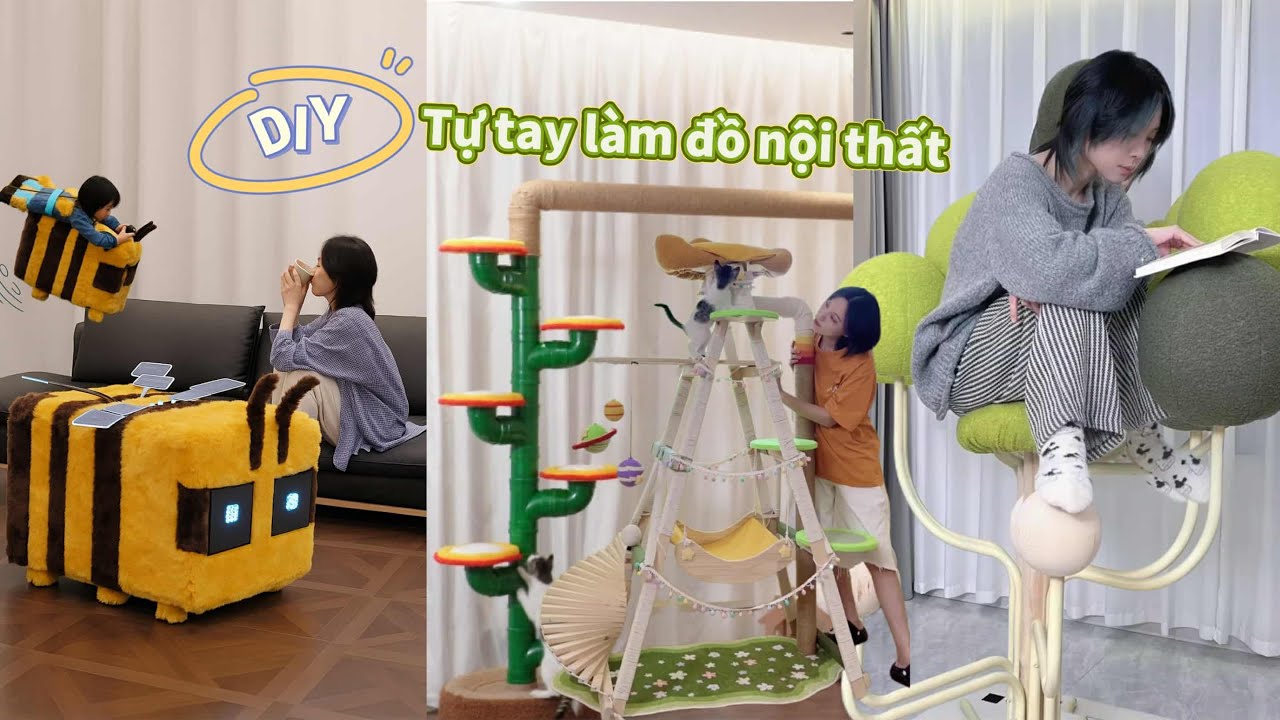 Tự tay thiết kế những đồ nội thất siêu độc lạ trong nhà