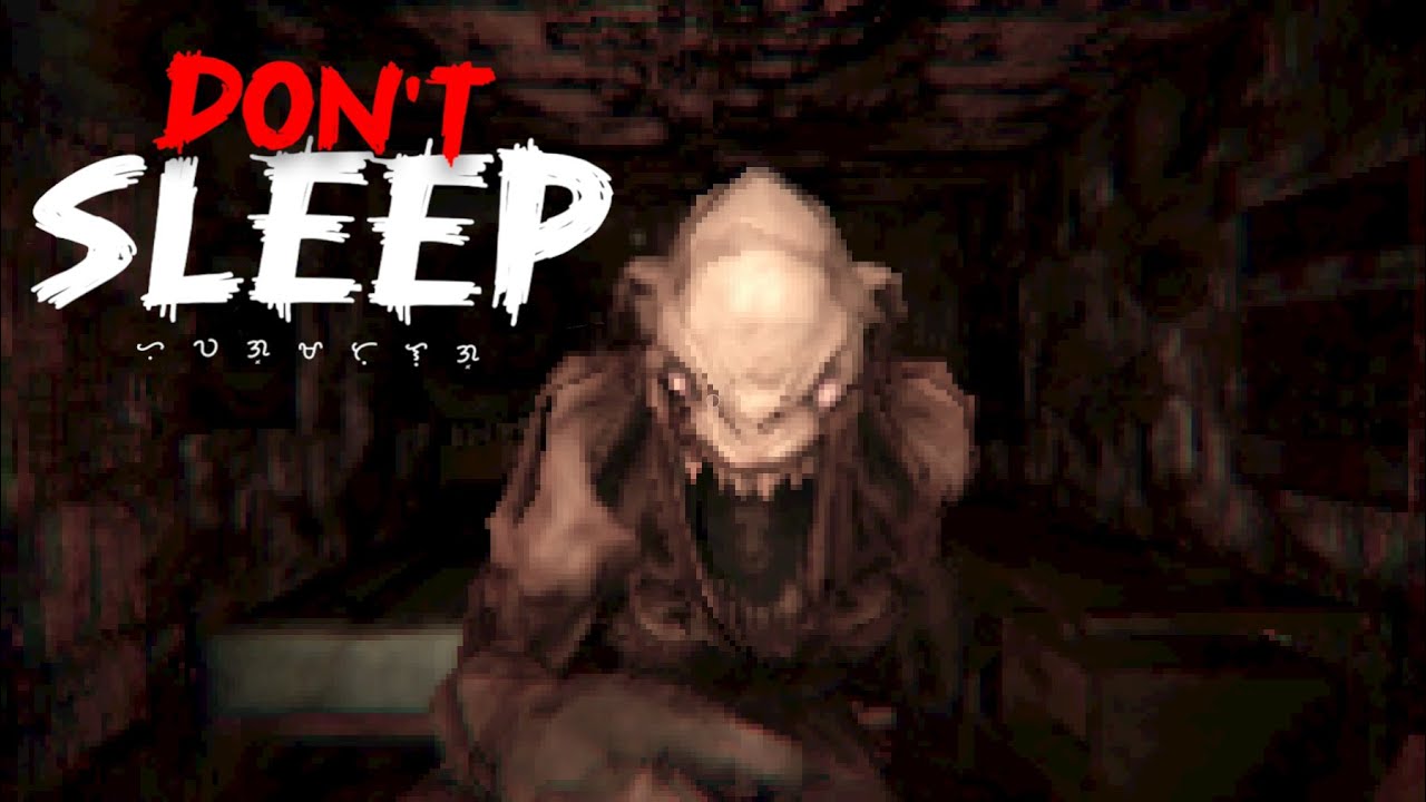 Don't sleep | Phycological horror game | Ending 3 in description - YouTube