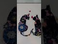 ¡ No Creerás el Resultado! Cuadro de Gatitos Enamorados con Glitter y Mariposas en Relieve