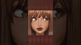 Process Of My Pink Drawing From Earlier This Week