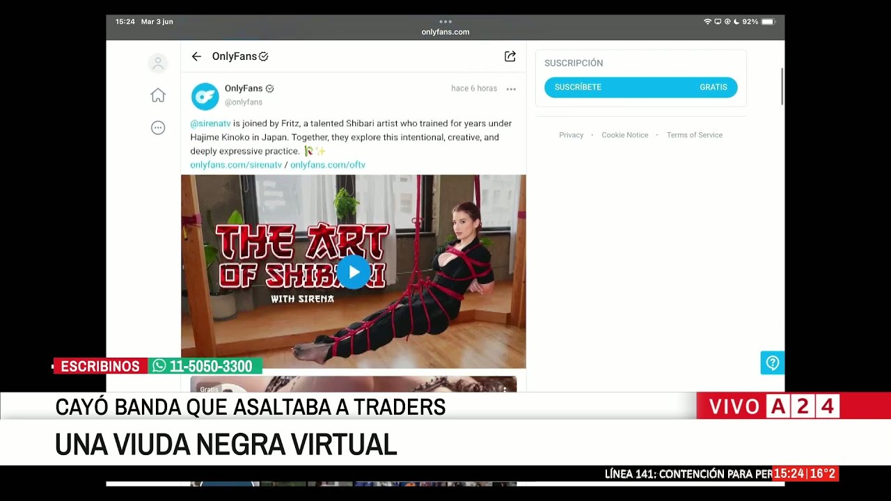 VIUDA NEGRA VIRTUAL: cayó banda que asaltaba a traders