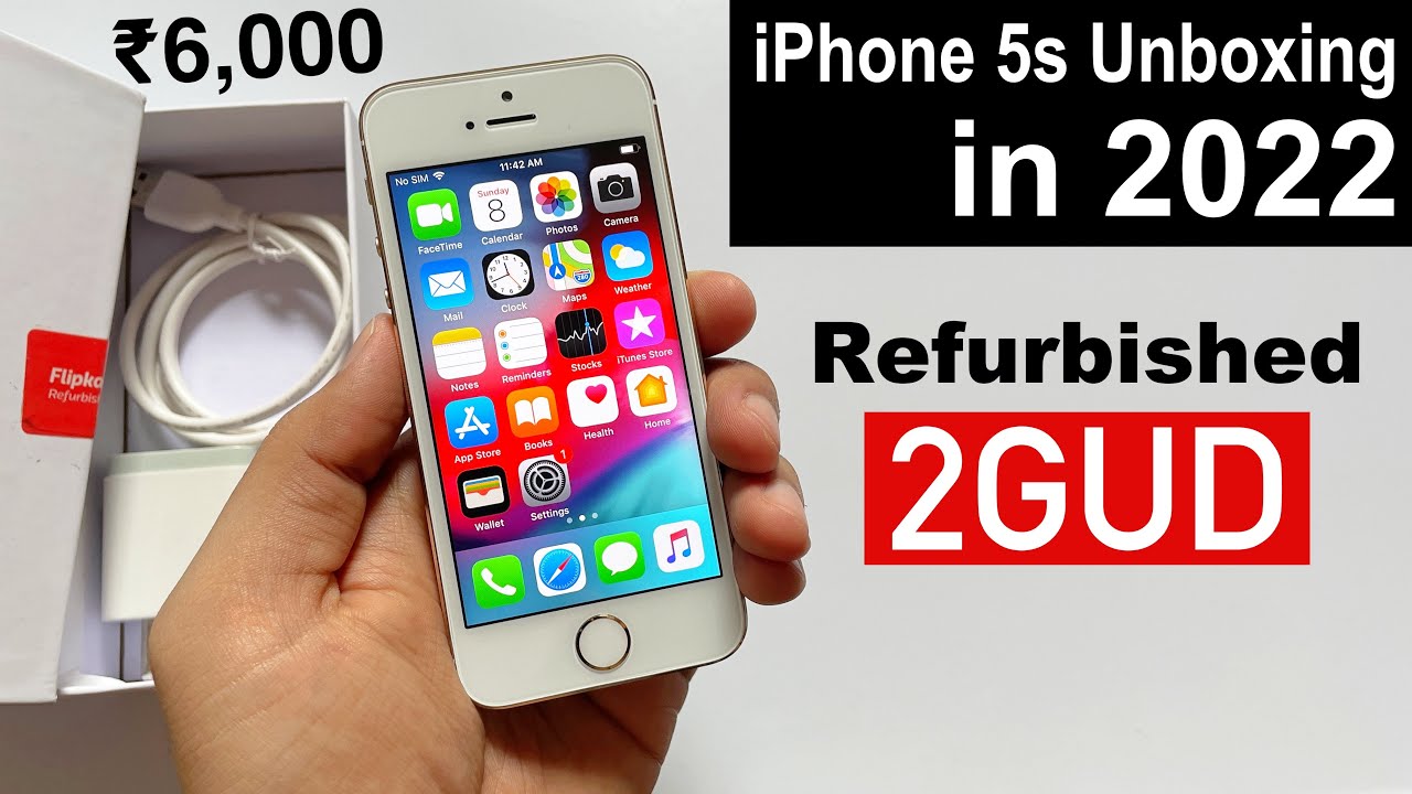 Ready go to ... https://youtu.be/XCObPm9PQXU [ Refurbished iPhone 5s From Flipkart 2GUD Unboxing | Only Rs.6000 | iPhone 5s in 2022 (HINDI)]