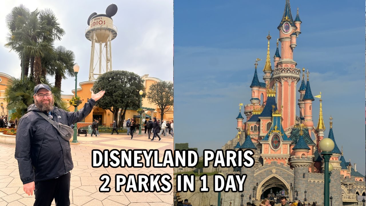 Disneyland Paris | 2 Parks in One Day | Our Last Day in Disneyland Paris & We Visit Both Parks!