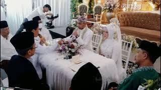 Momen Akad Nikah Wandra Erise